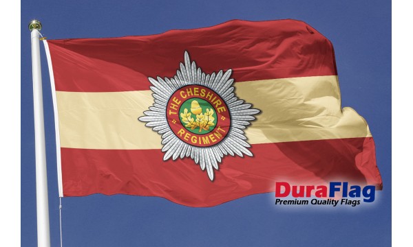 DuraFlag® Cheshire Regiment Premium Quality Flag